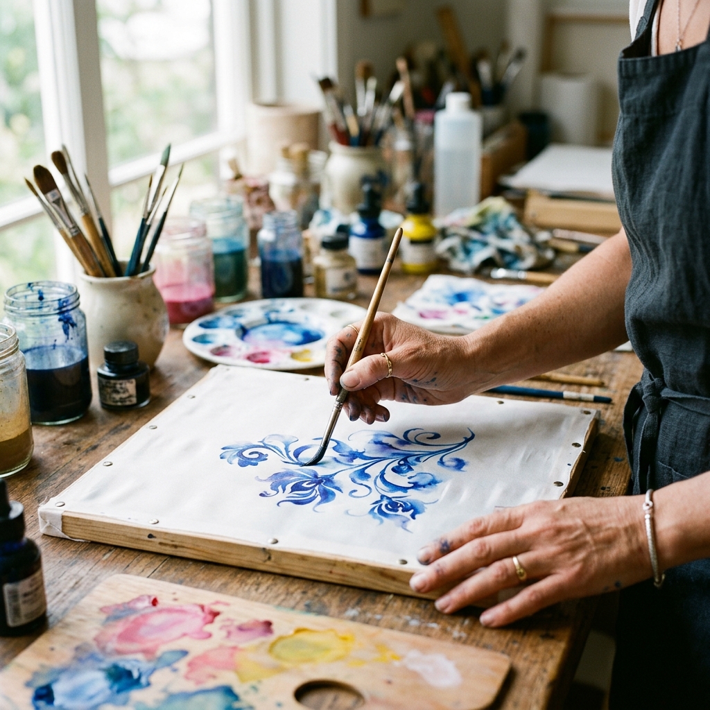 The Artist Crafting